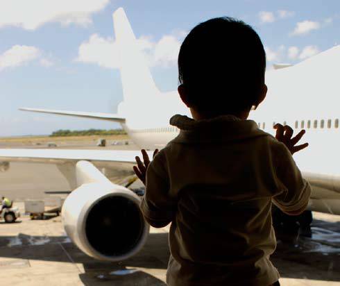 child-in-airport