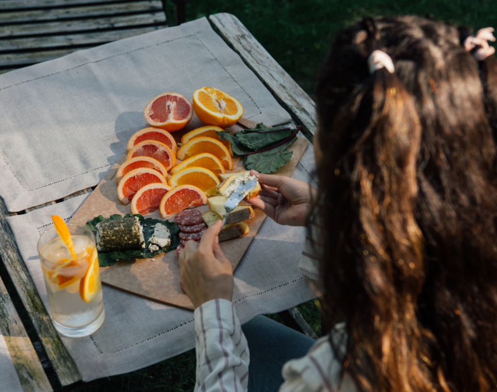 Kid-friendly charcuterie board