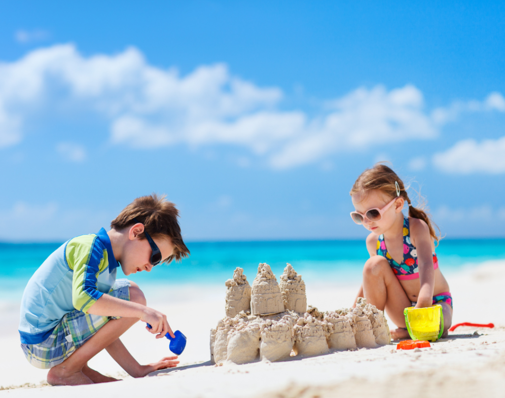 speech activities at the beach