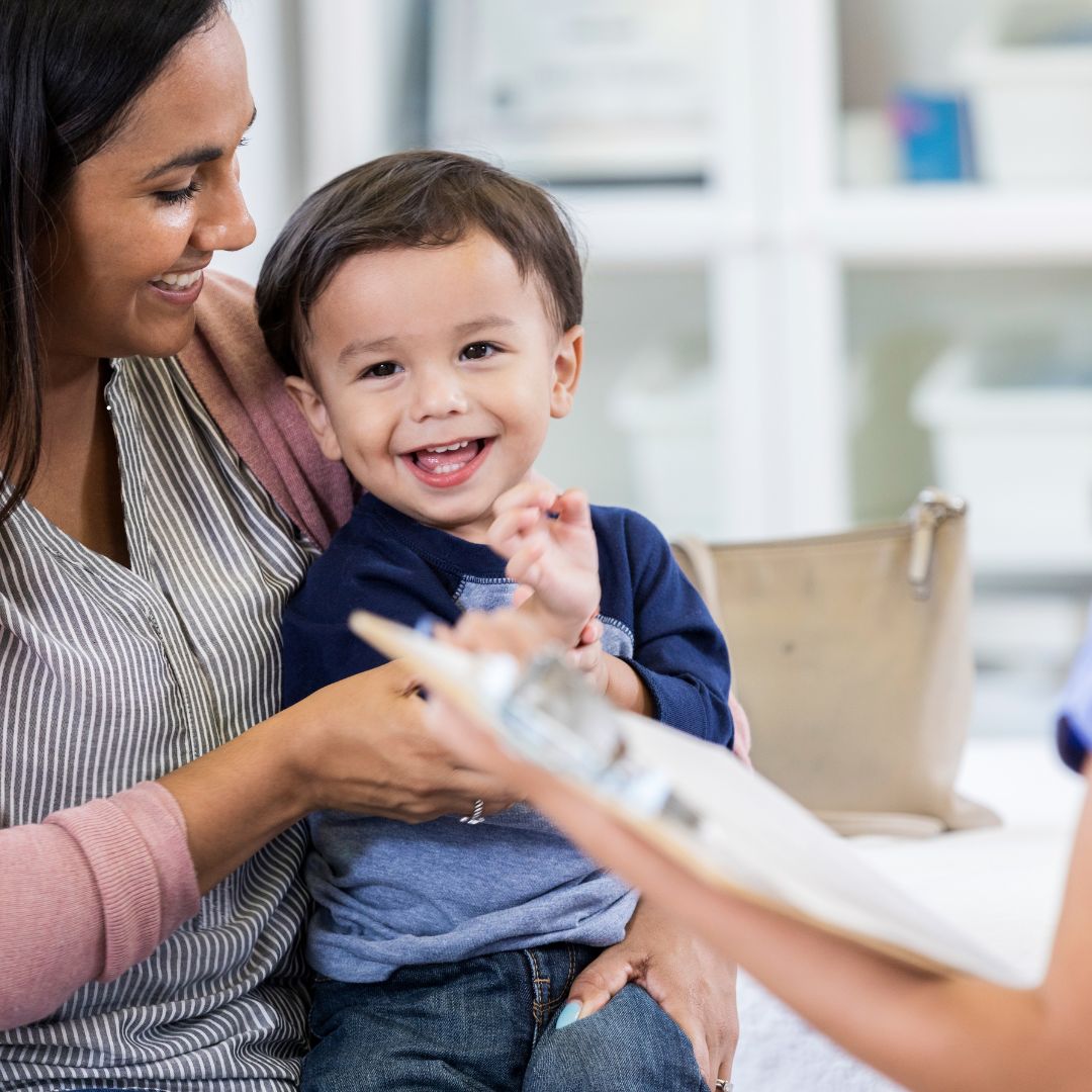 mchat, modified checklist for autism in toddlers - child point