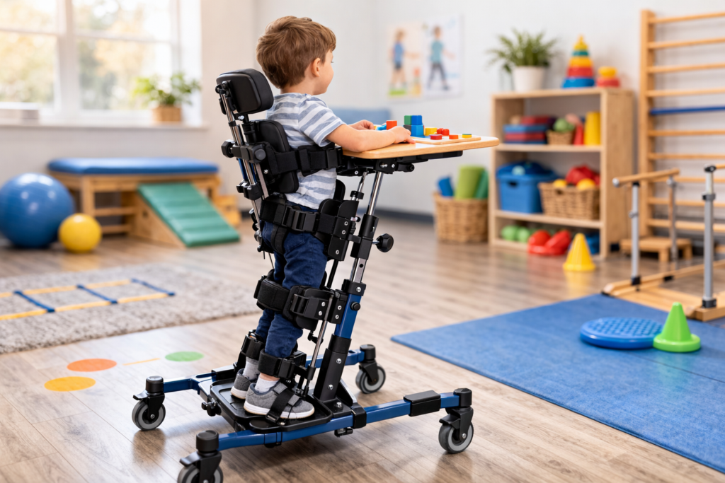 Standing frames vs Gait Trainers